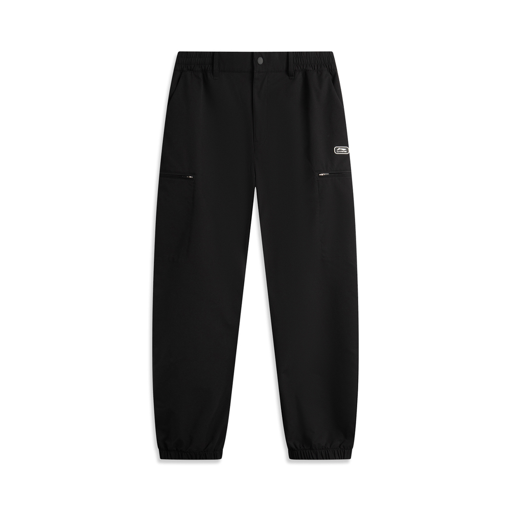 LI-NING李宁2025男子运动长裤梭织长裤AYKV753-1