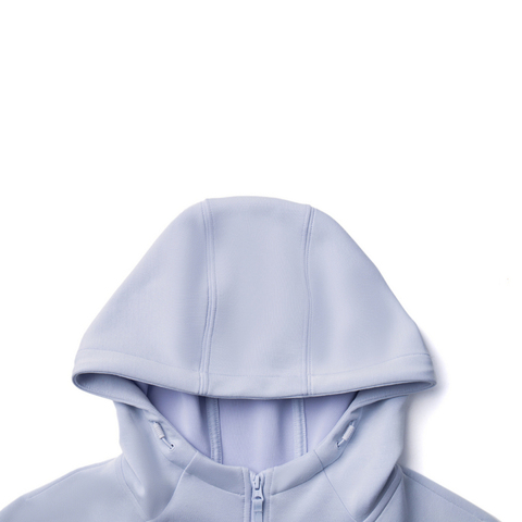 LI-NING李宁2025女子开衫连帽卫衣针织连帽外套AWDV512-2