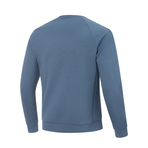 LI-NING李宁2025男子针织无帽上衣针织无帽卫衣AWDV497-7