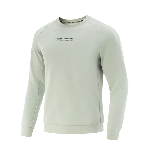 LI-NING李宁2025男子针织无帽上衣针织无帽卫衣AWDV497-6