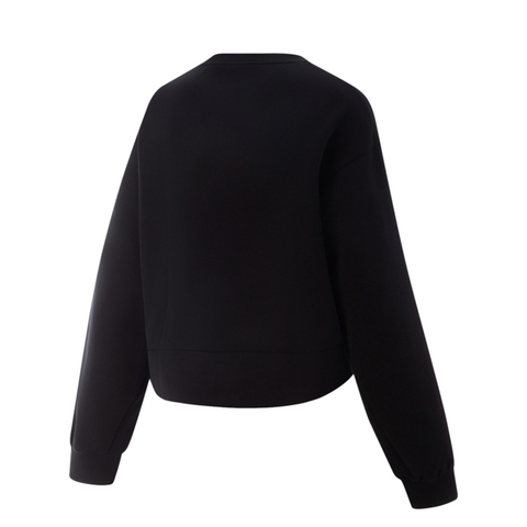 LI-NING李宁2025女子套头无帽卫衣针织无帽卫衣AWDV508-5