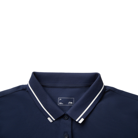 LI-NING李宁2025女子短袖POLO针织有领短TAPLV060-8