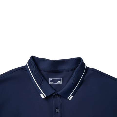 LI-NING李宁2025男子短袖POLO针织有领短TAPLV063-8