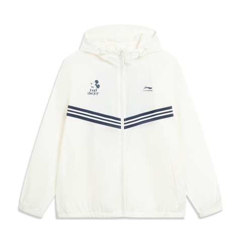 LI-NING李宁2025男子运动风衣梭织连帽外套AFDVB81-1