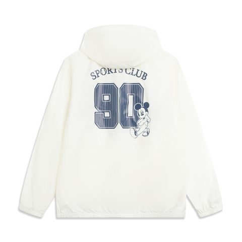 LI-NING李宁2025男子运动风衣梭织连帽外套AFDVB81-1