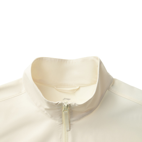 LI-NING李宁2025女子运动风衣梭织连帽外套AFDV690-6