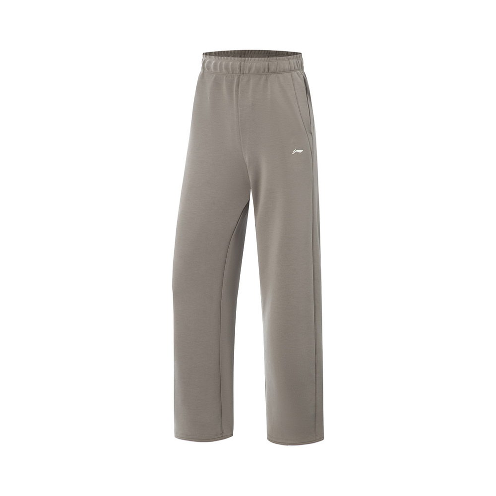 LI-NING李宁2025女子卫裤针织长裤AKLV336-3