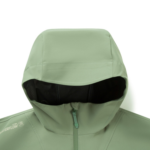 LI-NING李宁2025女子防护珑壳外套梭织连帽外套AFDVB48-3