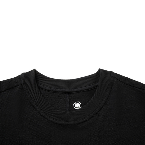 LI-NING李宁2025男子短袖T恤针织无领短TATSV547-3