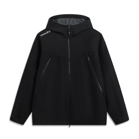 LI-NING李宁2025男子防护珑壳外套梭织连帽外套AFDVB43-4