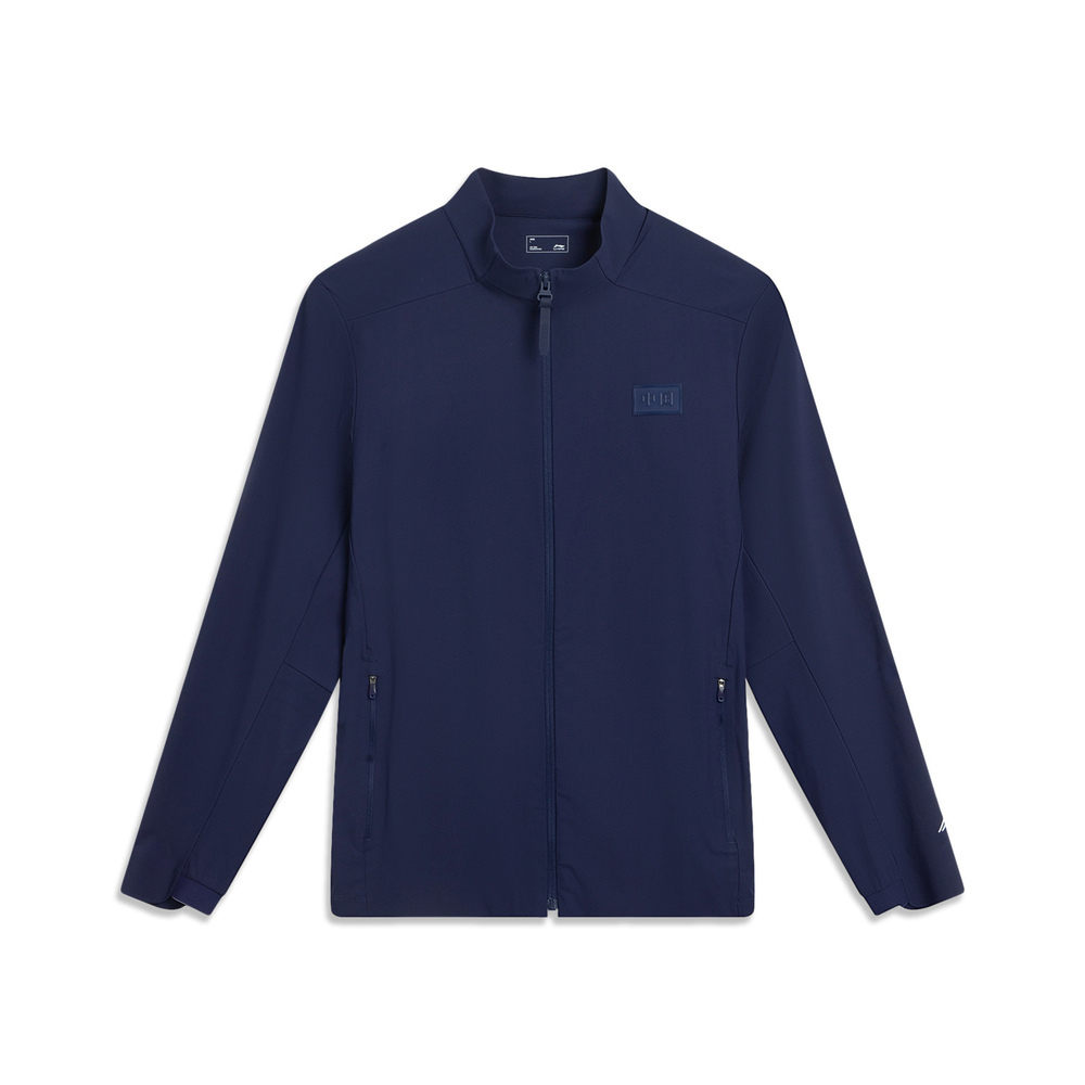 LI-NING李宁2025男子针织运动上衣针织无帽卫衣AWYV017-4