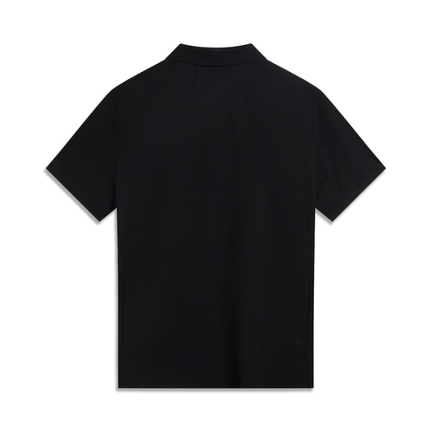 LI-NING李宁2025男子短袖POLO梭织有领短TAPLV709-3