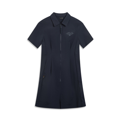 LI-NING李宁2025女子连衣裙短袖连衣裙ASKV272-2