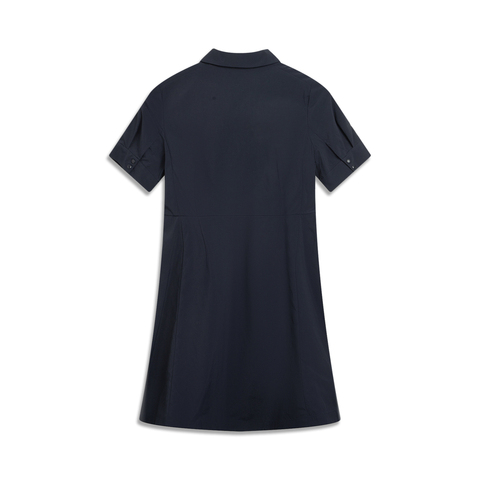 LI-NING李宁2025女子连衣裙短袖连衣裙ASKV272-2