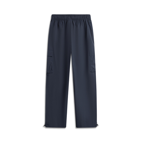 LI-NING李宁2025女子运动长裤梭织长裤AYKV540-3