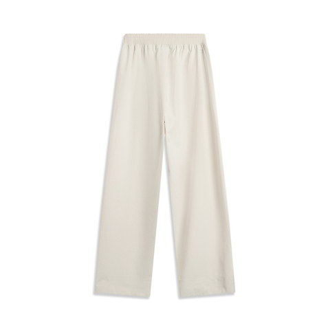 LI-NING李宁2025女子运动长裤梭织长裤AYKV612-1