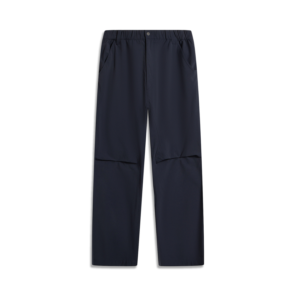 LI-NING李宁2025男子休闲长裤梭织长裤AKXV399-1