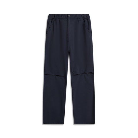 LI-NING李宁2025男子休闲长裤梭织长裤AKXV399-1