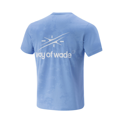 LI-NING李宁2025男子短袖T恤针织无领短TATSV059-3