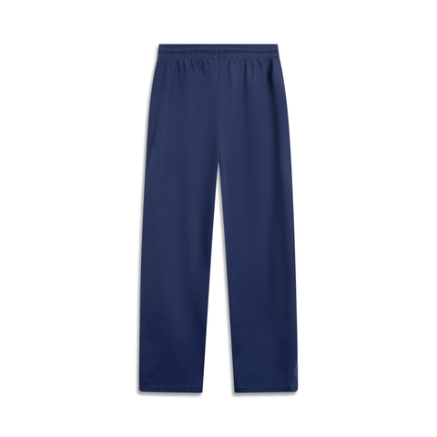 LI-NING李宁2025女子卫裤针织长裤AKLV354-5