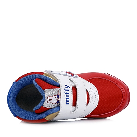 MIFFY/米菲童鞋冬季PU/纺织物红色运动鞋跑步鞋DM0278