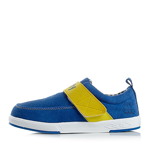 MIFFY/米菲春秋季蓝色绒面皮男中童板鞋跑步鞋DM0180