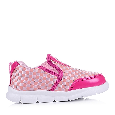 MIFFY/米菲童鞋春季新款PU/织物桃红女婴幼童休闲鞋DM0310