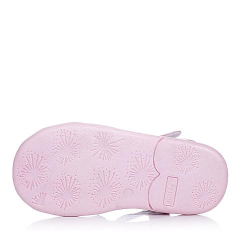 MIFFY/米菲童鞋2015夏季新款牛皮粉色女婴幼童时尚凉鞋DM0383