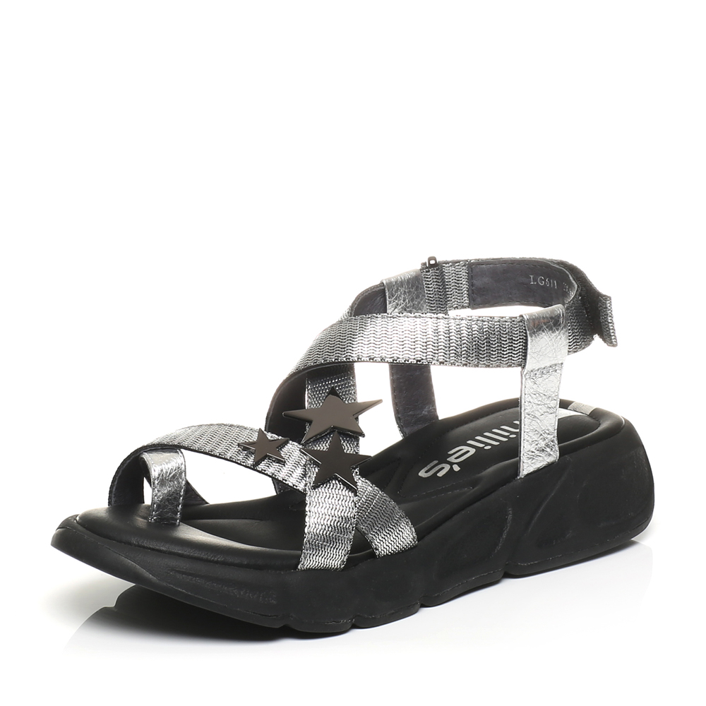 millie's/妙丽夏季专柜同款牛皮女凉鞋LG611BL7