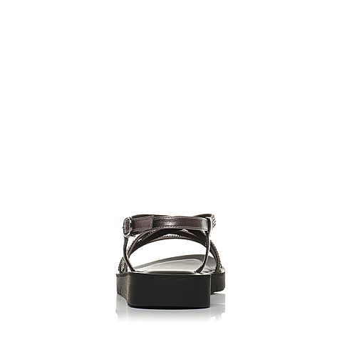 millie's/妙丽夏季专柜同款牛皮时尚平底女凉鞋17027BL7