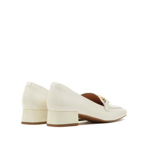 millie's妙丽2022春商场同款漆皮牛皮时尚乐福鞋女单鞋LZE34AA2