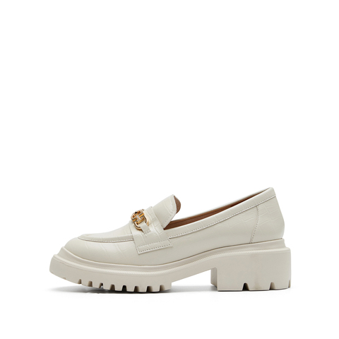 millie's/妙丽2022秋商场同款时尚英伦风女单鞋SDZ15CA2