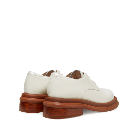 millie's/妙丽2023春商场同款牛皮英伦风布洛克女单鞋03311AM3