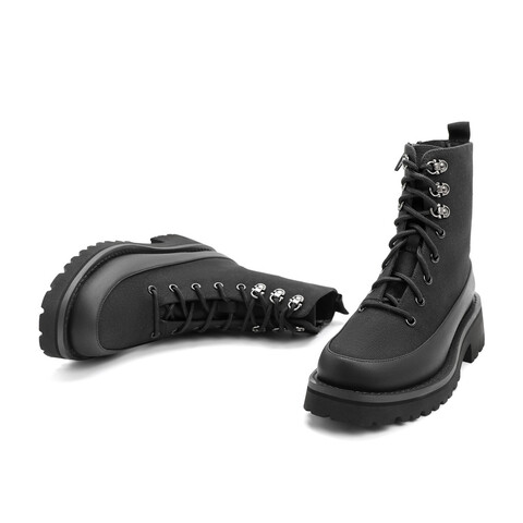 15MINS时尚马丁靴女2020秋新商场同款欧美户外短靴UJ802CZ0