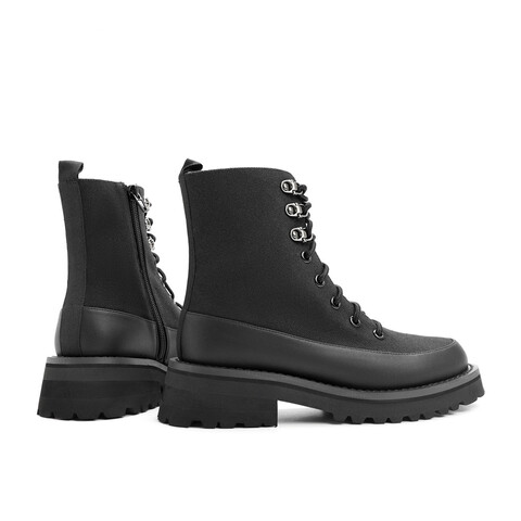 15MINS时尚马丁靴女2020秋新商场同款欧美户外短靴UJ802CZ0