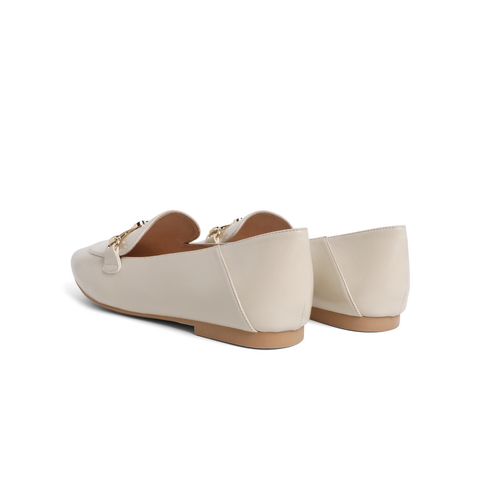 15mins2021春新商场同款简约套脚马衔扣休闲单鞋UK502AA1