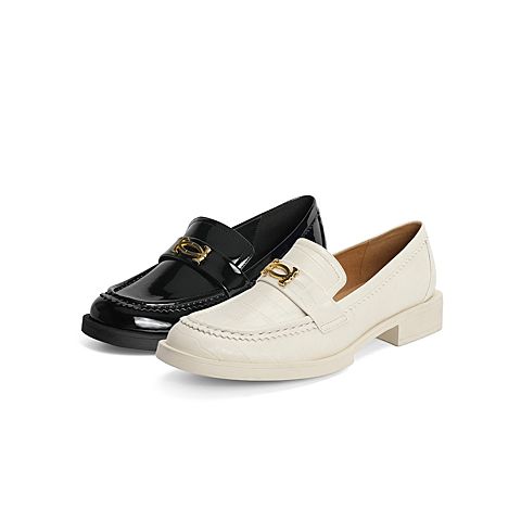 15MINS英伦乐福鞋女2021秋新商场同款时尚套脚单鞋US306CA1