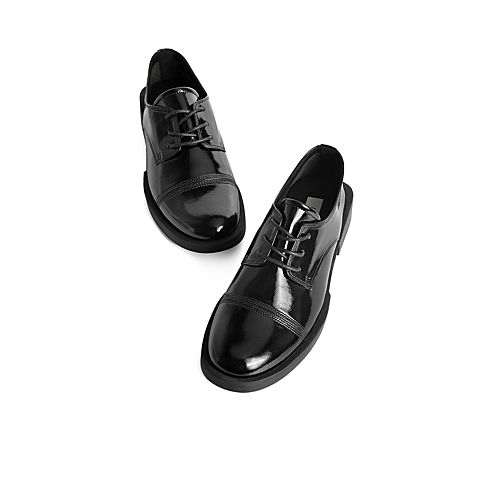 15MINS英伦小皮鞋女2021秋新商场同款时尚厚底单鞋US310CM1