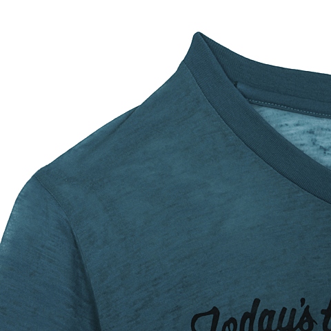 MOUSSY 专柜同款 女款绿色印花短袖T恤0106AQ90-5110