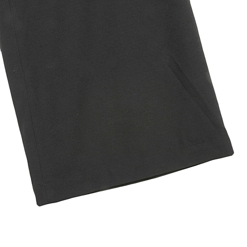 MOUSSY 专柜同款 女款黑色中腰阔腿长裤0106SW30-1660