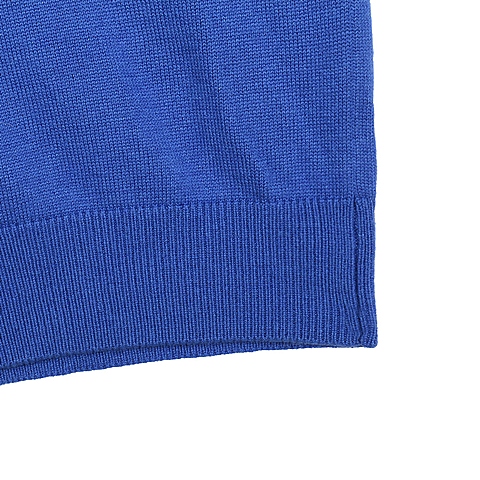 MOUSSY 专柜同款 女款蓝色露背针织连衣裙0106SA70-0910