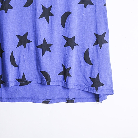 MOUSSY 专柜同款 女款五星图案无袖连衣裙0106SF80-0780