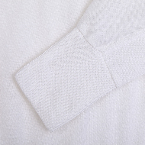 MOUSSY 专柜同款 女款白色蝙蝠袖圆领宽松针织衫0106SA80-0950