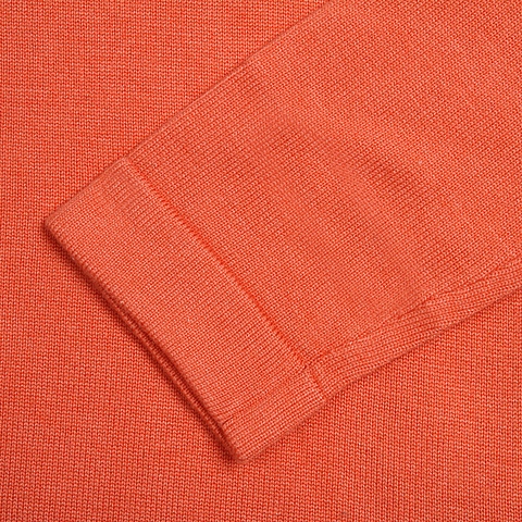 MOUSSY 专柜同款 女款橘粉色蝙蝠袖宽松针织衫0106SA70-0890