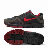 黑/体育红/货物卡其色