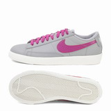 中灰色/亮紫红/帆白