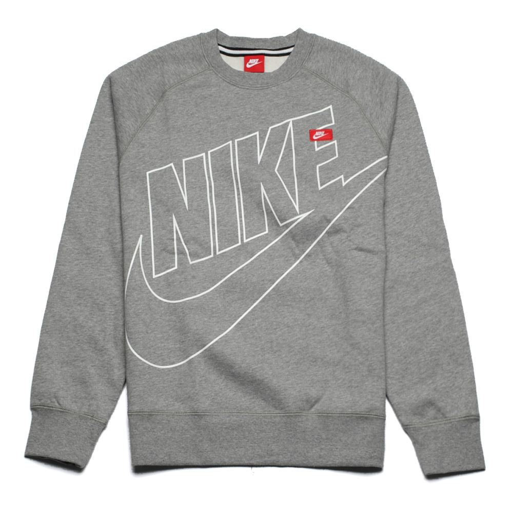 nike耐克 男子nike aw77 flc crew-logo exp套头衫598705-063