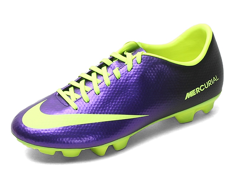 【耐克nike555637紫】nike耐克 男子mercurial victory iv hg-v足球鞋