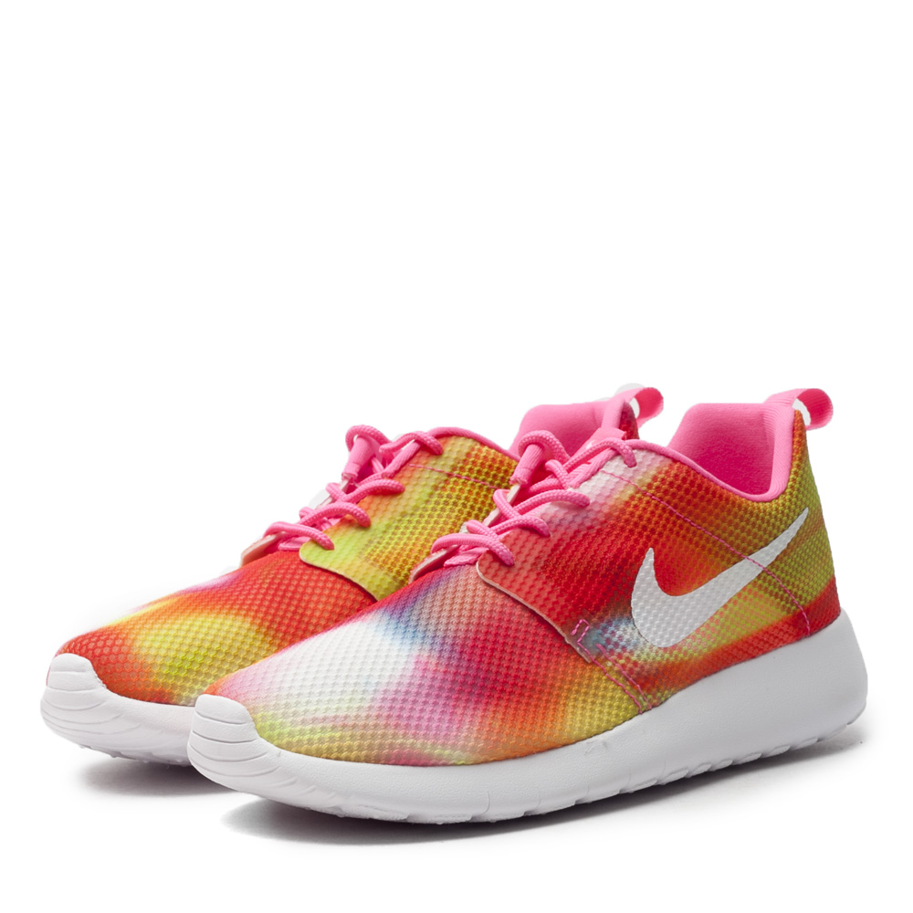 nike耐克 roshe one flight女大童跑步鞋705486-601