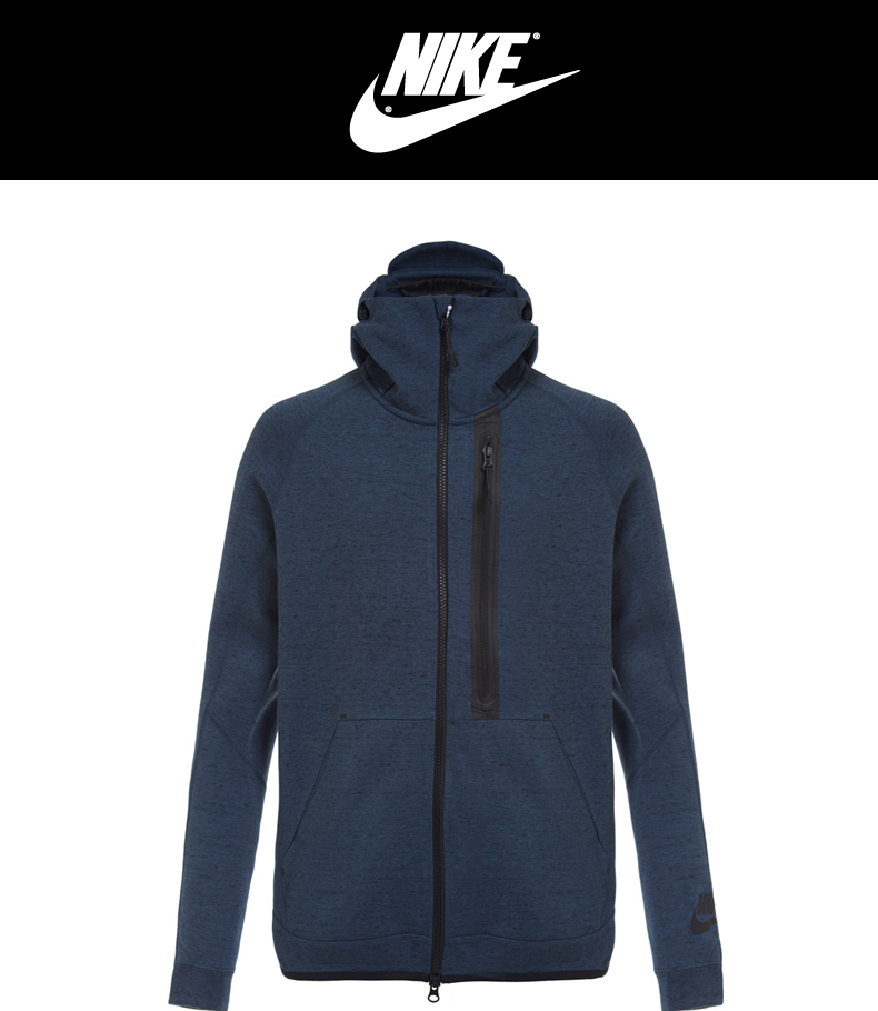 nike耐克新款男子niketechfleecehoody夹克708096460